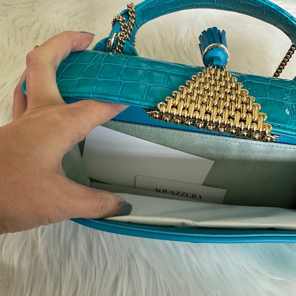 AQUAZZURA Downtown 24/7 Shoulder Bag - Picture 6 of 14
